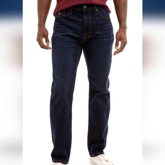 Men's Straight Fit Jeans - Picture 1 of 4
